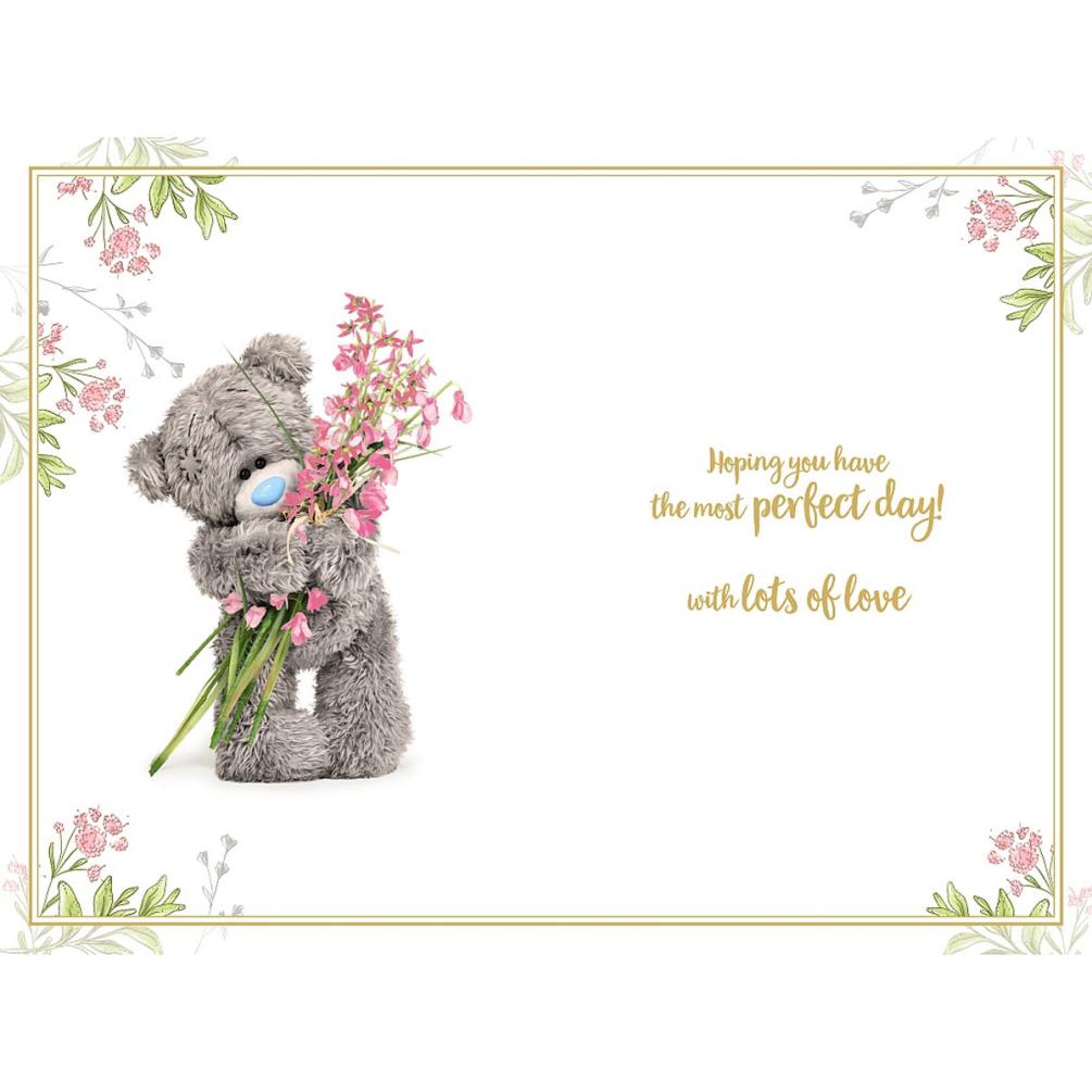 Sister Photo Finish Me to You Bear Birthday Card Extra Image 1